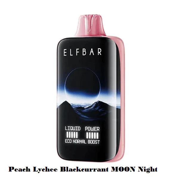 Elf Bar Moonnight 40K – Peach Lychee Blackcurrant 40000 Puffs