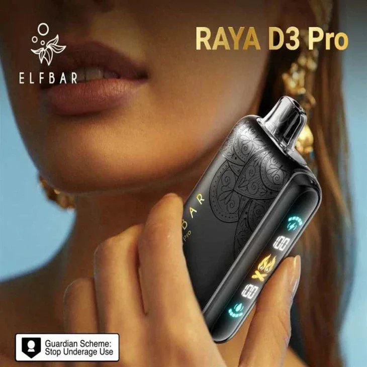 Elf Bar Raya D3 Pro 30K Peach Mango Watermelon Ice 30000 Puffs